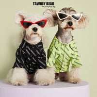 HKM-2094781 Casual Cotton Dog Shirt Costume for Shiba Inu, Bichon Frise - Sizes S to XXL