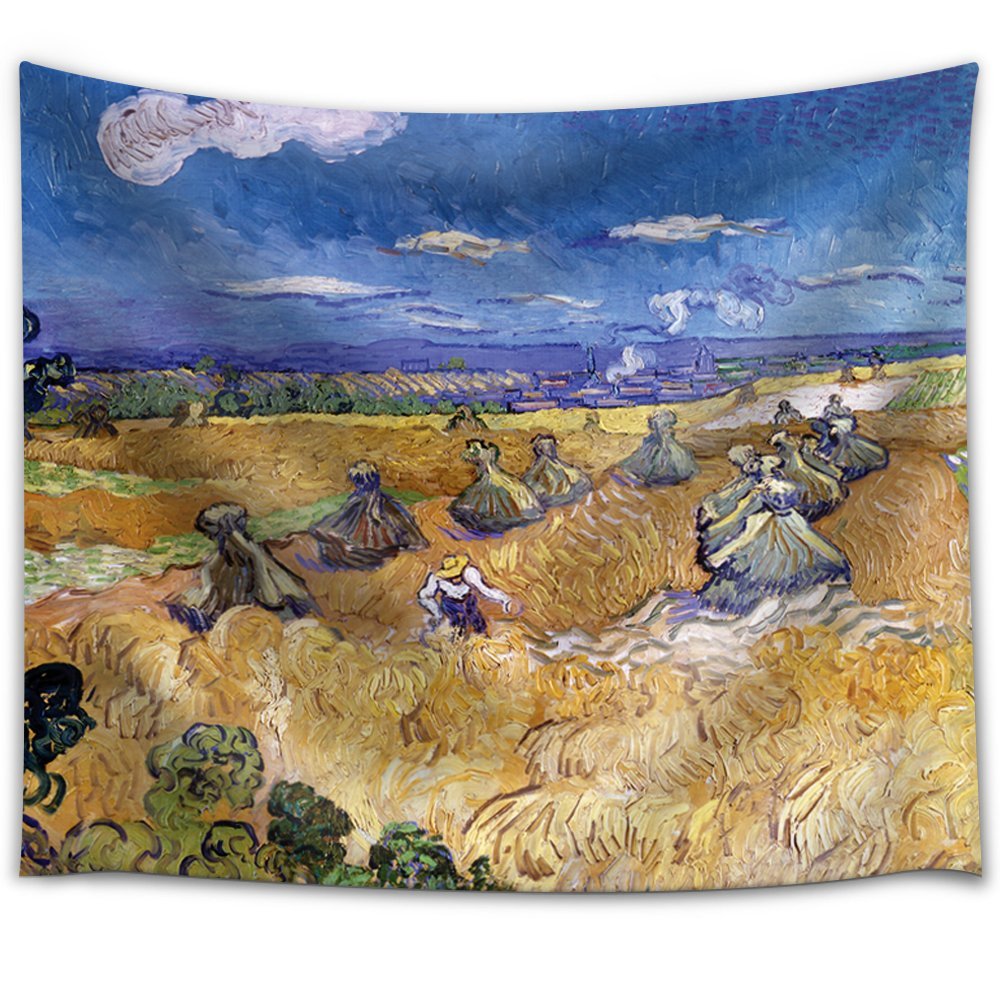 HKM-209619 Furniture Print Tapestry - Classic European Design in 100% Polyester, Customizable Size