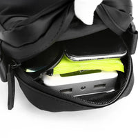 HKM-209619 Nylon Crossbody Shoulder Bag for Men with Custom Logo Design