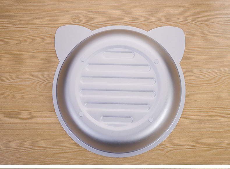 HKM-2096445 Cooling Aluminum Cat Pan for Comfort in Hot Weather - 38x38x7.5 cm