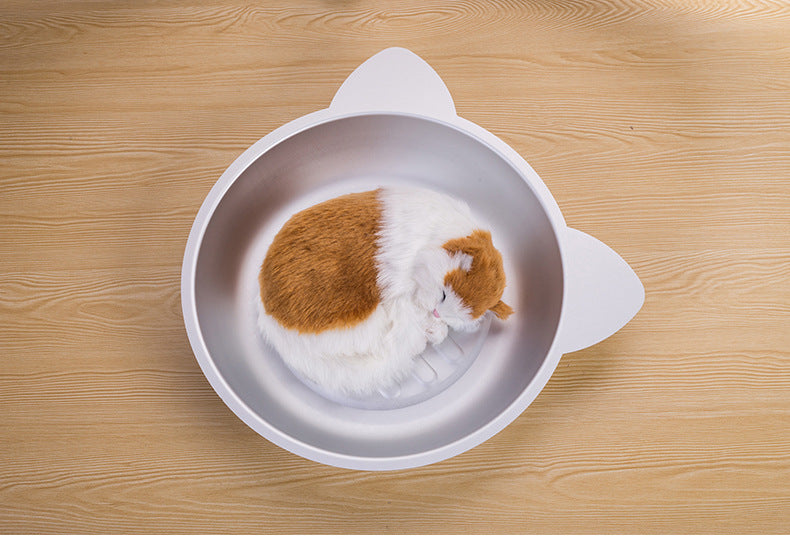 HKM-2096445 Cooling Aluminum Cat Pan for Comfort in Hot Weather - 38x38x7.5 cm