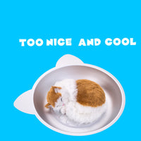 HKM-2096445 Cooling Aluminum Cat Pan for Comfort in Hot Weather - 38x38x7.5 cm