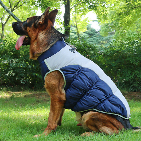 HKM-2096573 Warm Waterproof Reflective Pet Clothing - XL to 6XL in Multiple Colors