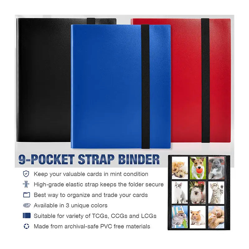 HKM-209939 Custom PVC Photo Card Album Binder for Kpop Star Collectibles