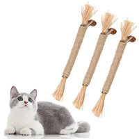 HKM-2099645 Silvervine Cat Chew Sticks for Dental Care - Natural and Edible Chew Toys for Indoor Cats