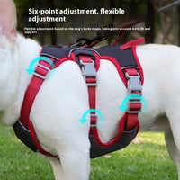 HKM-2101437 Adjustable Oxford Cloth Pet Harness for Medium and Small Dogs in Various Colors