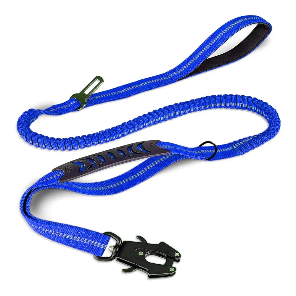 HKM-2101949 Tactical Dog Safety Belt with Frog Buckle and Hand Holding Rope - Multiple Color Options