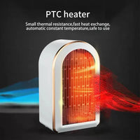 HKM-210259 Portable Indoor Electric Heater with Energy Saving PTC Ceramic Technology for Home and Office Use