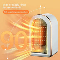 HKM-210259 Portable Indoor Electric Heater with Energy Saving PTC Ceramic Technology for Home and Office Use