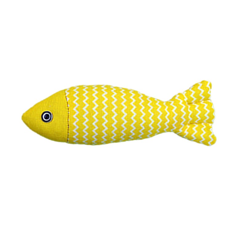 HKM-2102973 Interactive Cat Mint Fish Toy – Random Colors, Ideal for Cats of All Ages