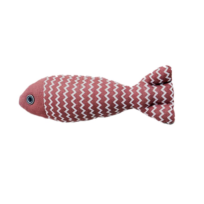 HKM-2102973 Interactive Cat Mint Fish Toy – Random Colors, Ideal for Cats of All Ages
