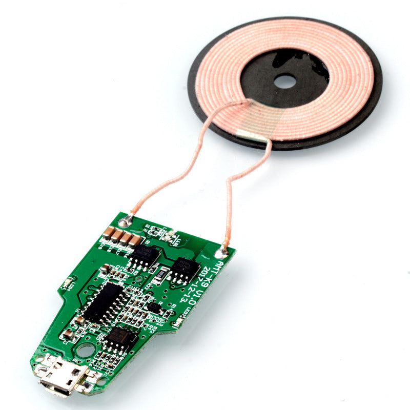 HKM-210323 Wireless Charging Transmitter for Apple and Android Devices - Model K9-ST, USB Interface, 1200mA Output