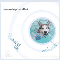 HKM-2104765 Invisible Anti-Slip Dog Foot Patch, Non-Slip Silica Gel Insoles for Dogs, Summer Protection, Four Pieces Set
