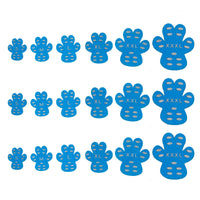 HKM-2104765 Invisible Anti-Slip Dog Foot Patch, Non-Slip Silica Gel Insoles for Dogs, Summer Protection, Four Pieces Set