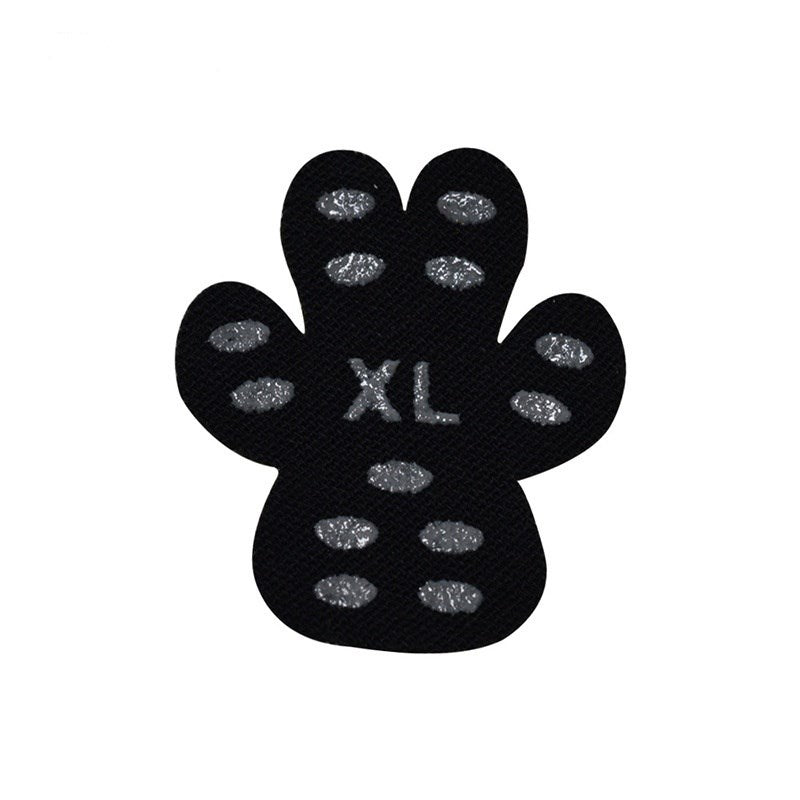 HKM-2104765 Invisible Anti-Slip Dog Foot Patch, Non-Slip Silica Gel Insoles for Dogs, Summer Protection, Four Pieces Set