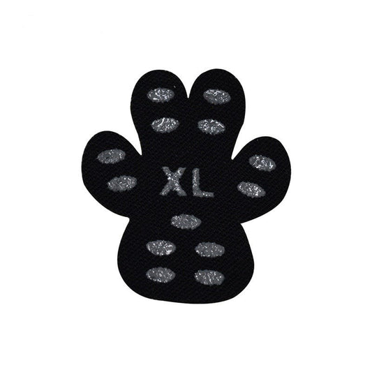 HKM-2104765 Invisible Anti-Slip Dog Foot Patch, Non-Slip Silica Gel Insoles for Dogs, Summer Protection, Four Pieces Set