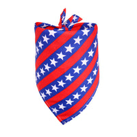 HKM-2105533 Independence Day Pet Triangle Drool Towel Bib for Small to Large Dogs and Cats