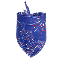 HKM-2105533 Independence Day Pet Triangle Drool Towel Bib for Small to Large Dogs and Cats