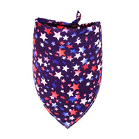 HKM-2105533 Independence Day Pet Triangle Drool Towel Bib for Small to Large Dogs and Cats