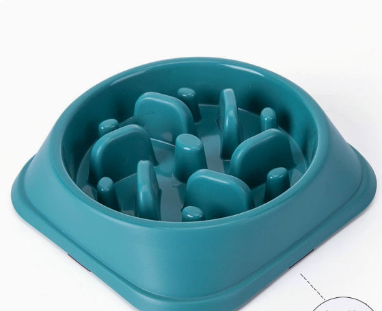 HKM-2106557 Anti-Choke and Anti-Skid Slow Feeding Bowls for Pets in Various Colors