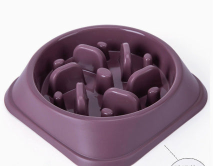 HKM-2106557 Anti-Choke and Anti-Skid Slow Feeding Bowls for Pets in Various Colors