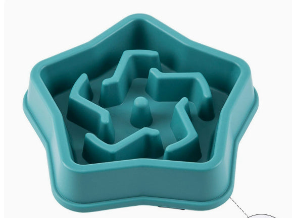 HKM-2106557 Anti-Choke and Anti-Skid Slow Feeding Bowls for Pets in Various Colors