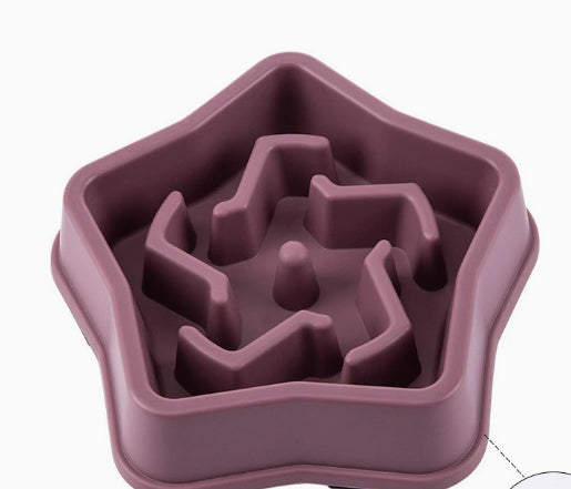 HKM-2106557 Anti-Choke and Anti-Skid Slow Feeding Bowls for Pets in Various Colors