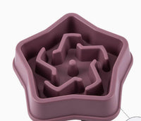 HKM-2106557 Anti-Choke and Anti-Skid Slow Feeding Bowls for Pets in Various Colors