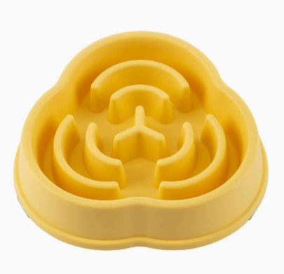 HKM-2106557 Anti-Choke and Anti-Skid Slow Feeding Bowls for Pets in Various Colors