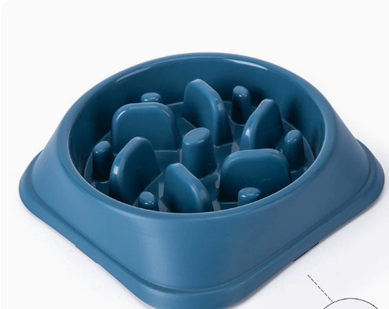 HKM-2106557 Anti-Choke and Anti-Skid Slow Feeding Bowls for Pets in Various Colors