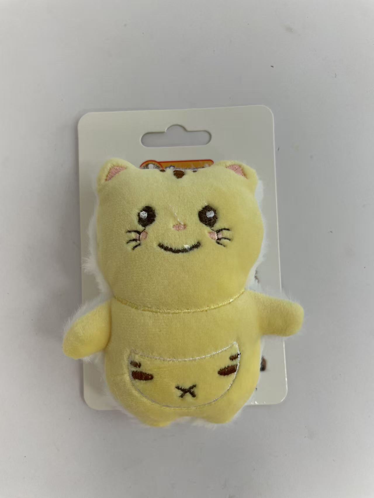 HKM-2107581 Plush Cat Toy Doll - Soft and Cuddly Companion for Playtime and Comfort
