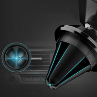 HKM-210771 Magnetic Air Vent Phone Holder with 360° Rotation and Silicone Protection