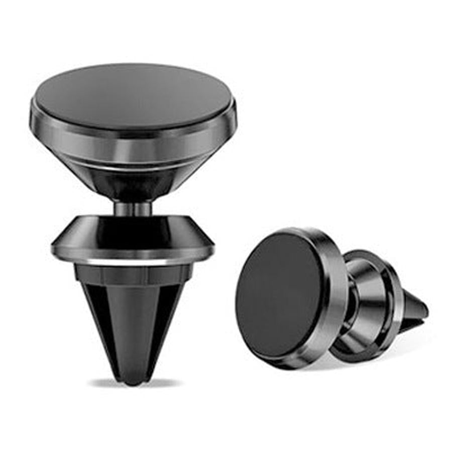 HKM-210771 Magnetic Air Vent Phone Holder with 360° Rotation and Silicone Protection