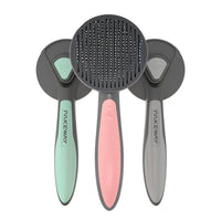 HKM-2109501 Pet Hair Removal Comb for Cats and Dogs ¨C Ergonomic Design with Fine Needles for Effective Grooming and Massage