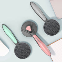 HKM-2109501 Pet Hair Removal Comb for Cats and Dogs ¨C Ergonomic Design with Fine Needles for Effective Grooming and Massage