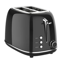 HKM-210963 2-Slice Retro Electric Toaster with Wide Slots – Available in Multiple Colours