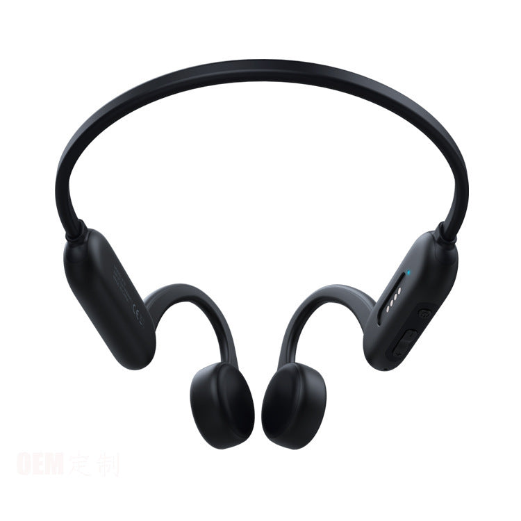 HKM-210963 Bone Conduction Waterproof Bluetooth Headset with 8GB Memory, IPX8 Rating, 10h Battery Life, Bluetooth 5.0