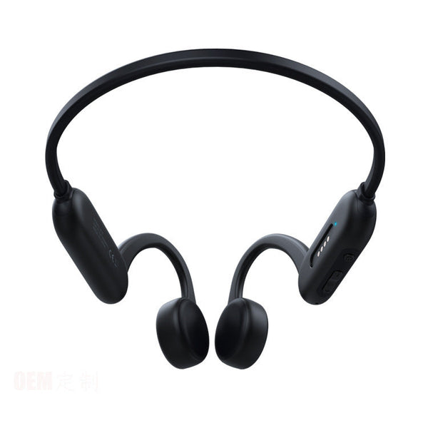 HKM-210963 Bone Conduction Waterproof Bluetooth Headset with 8GB Memory, IPX8 Rating, 10h Battery Life, Bluetooth 5.0