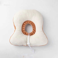 HKM-2110141 Adjustable Cute Toast Cat Anti-Licking Bib Headgear for Cats and Puppies