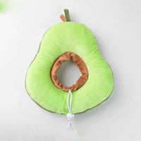 HKM-2110141 Adjustable Cute Toast Cat Anti-Licking Bib Headgear for Cats and Puppies