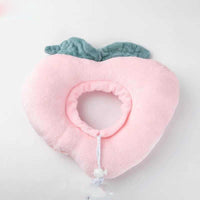 HKM-2110141 Adjustable Cute Toast Cat Anti-Licking Bib Headgear for Cats and Puppies