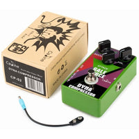 HKM-211091 Compact Dyna Compressor Mini Effect Pedal for Guitar with Noise Reduction and Adjustable Settings