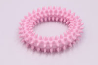 HKM-2111165 Durable TPR Spiky Circle Dog Chew Toy for Molar Health and Energy Release