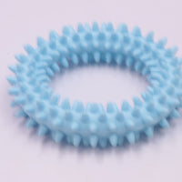 HKM-2111165 Durable TPR Spiky Circle Dog Chew Toy for Molar Health and Energy Release