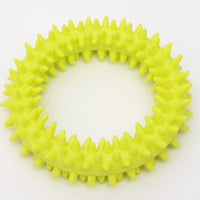 HKM-2111165 Durable TPR Spiky Circle Dog Chew Toy for Molar Health and Energy Release