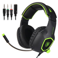 HKM-211539 Wired Gaming Headphones with Microphone - Versatile Audio for Gaming, Music, and Communication