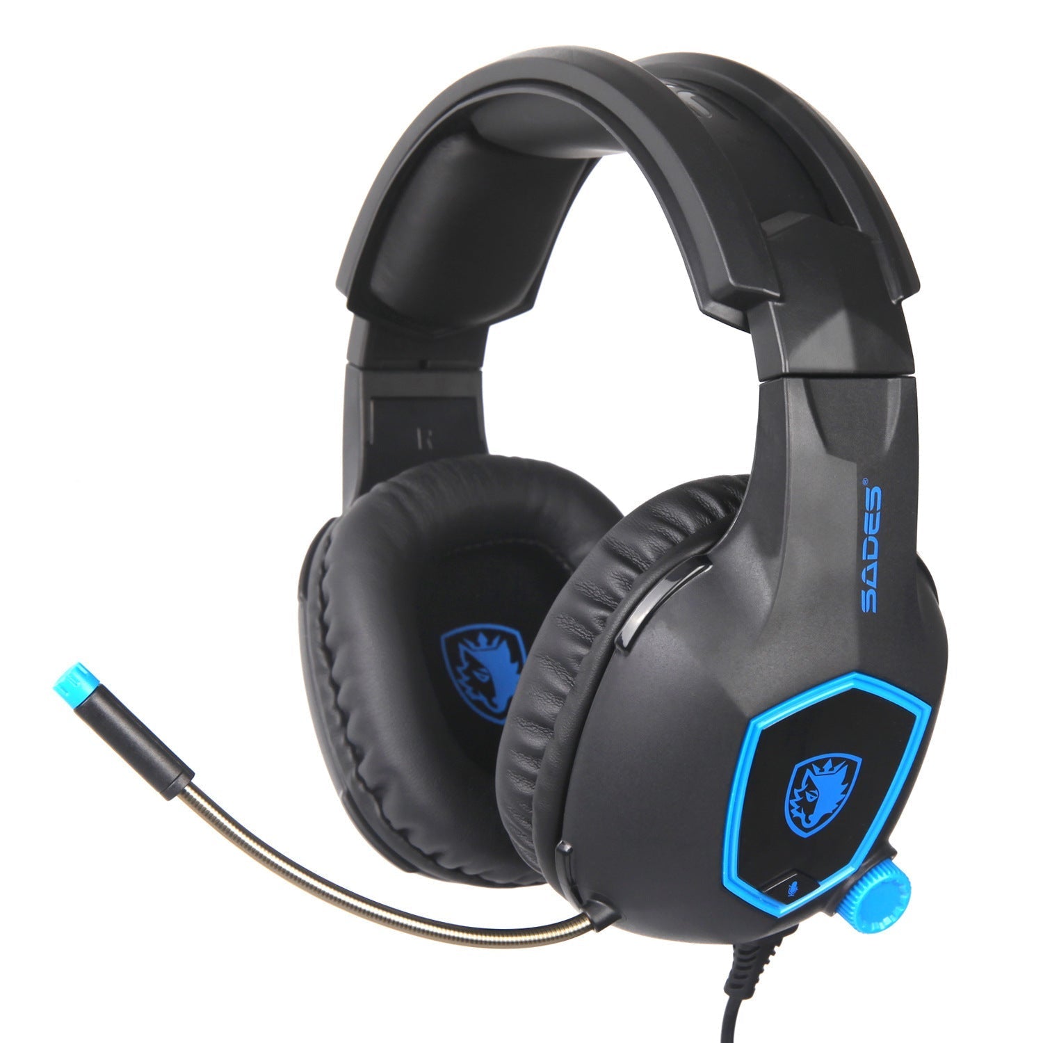 HKM-211539 Wired Gaming Headphones with Microphone - Versatile Audio for Gaming, Music, and Communication