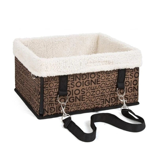HKM-2115901 Portable Waterproof Foldable Dog Car Seat Frame for Small and Medium Pets