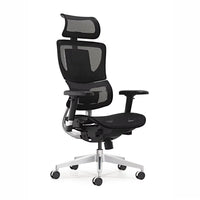 HKM-211667 Ergonomic Executive Office Chair with Mesh Design, 3D Headrest, Swivel and Reclining Features