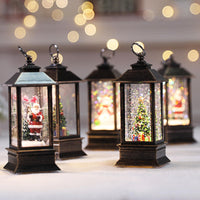 HKM-211667 LED Flame Effect Decorative Oil Lamp for Festive Home Ambiance